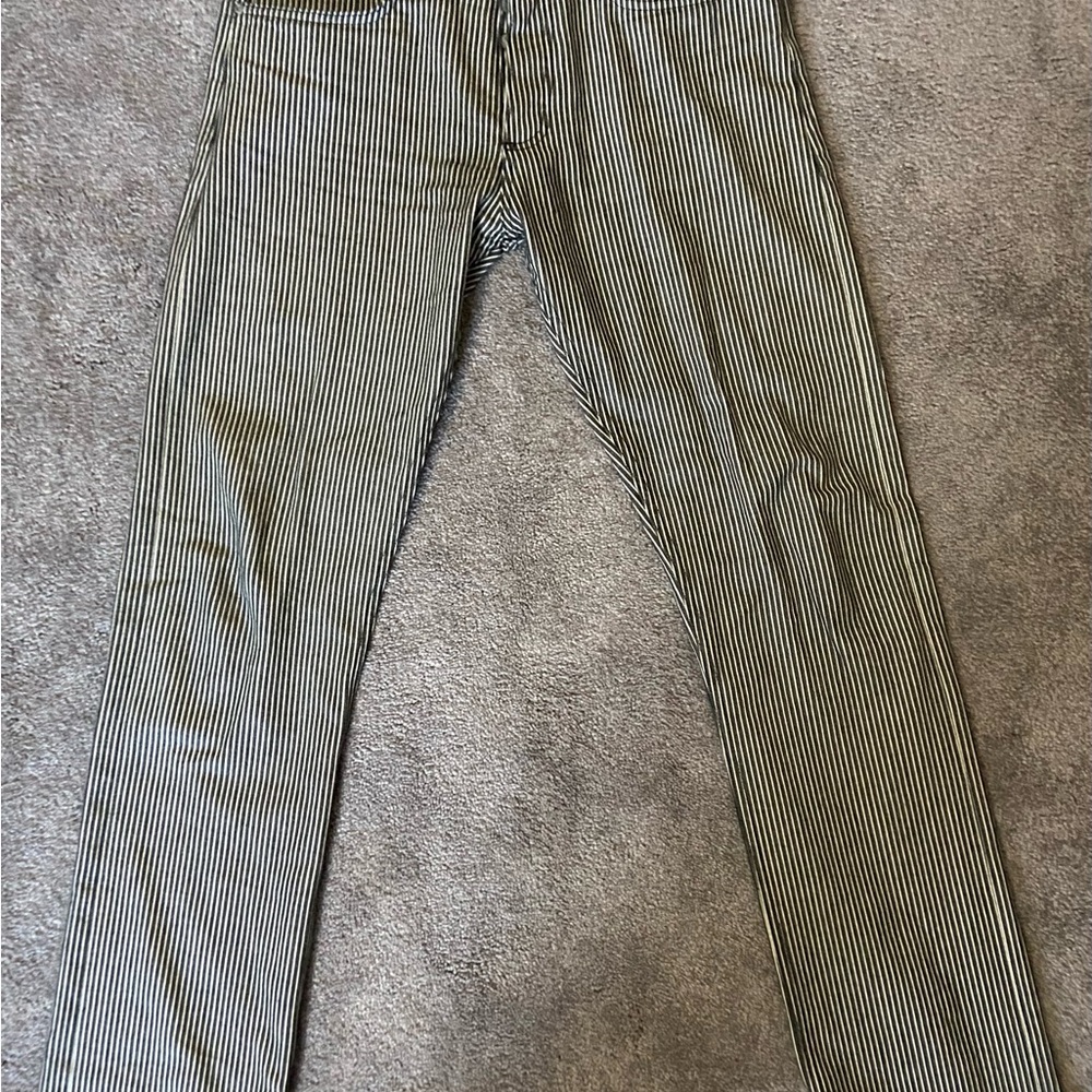 Gustin Hickory Stripe denim